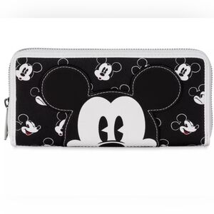 Loungefly Disney Parks Mickey Mouse Wallet Zip Around